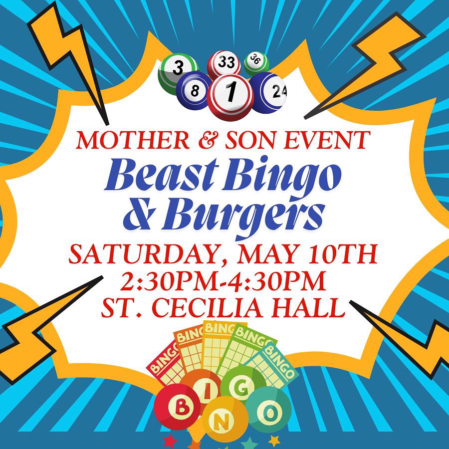 Join us for a fun afternoon at the Mother & Son Event on Saturday, May 10th! Purchase your tickets now. Link is bio. #morethanschool #occatholiceschools