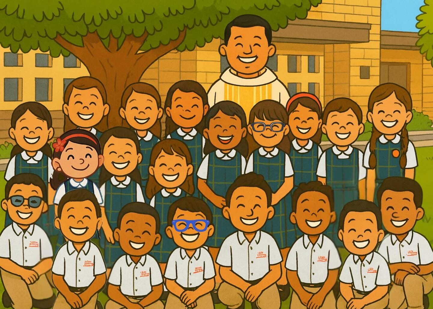 Today, on Priesthood Sunday, our school community celebrate and thank Father Michael and Father Jaime! Whether they’re leading us in Mass, visiting classrooms, or simply sharing a smile, their presence helps make our school a place of faith, hope, and love. #morethanschool #ocatholicschools #OCCatholic #CatholicEdOC